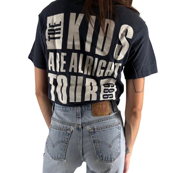 The Who Maximum R&B The Kids Are Alright 1989 Tour tshirt - Picture 2 of 8